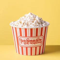 KSP Kino-Pop Popcorn Bowl (White/Red)