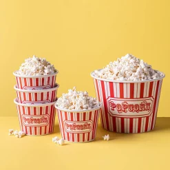 KSP Kino-Pop Popcorn Bowl (White/Red)