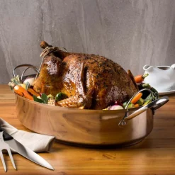 KSP Kuisine Hi-Dome Roaster with Rack (Stainless Steel)
