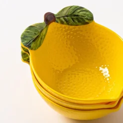 KSP Lemon Melamine Pinch Bowl (Yellow)