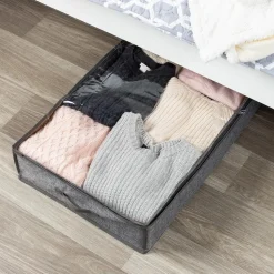 KSP Linea Underbed Storage Bag (Grey) 104 x 46 x 15 cm
