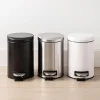 KSP Luna Soft-Close Moon Cover Step Garbage Can 3L (Stainless Steel)