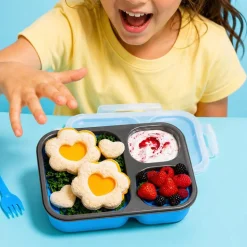 KSP Lunch Pop! Bento 'Rectangle' Silicone Food Container (Asstd.)