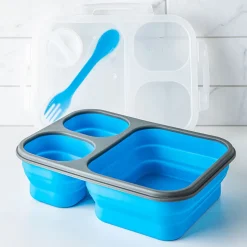 KSP Lunch Pop! Bento 'Rectangle' Silicone Food Container (Asstd.)