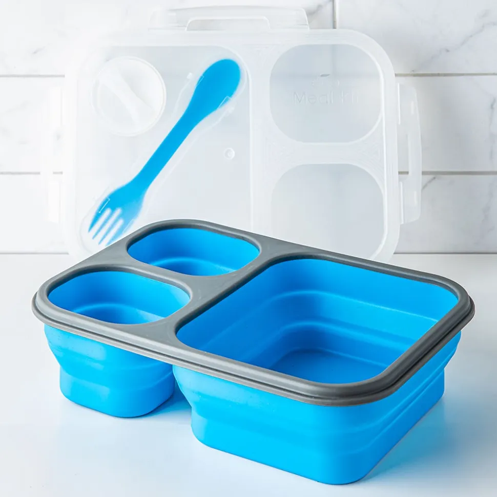 KSP Lunch Pop! Bento 'Rectangle' Silicone Food Container (Asstd.)