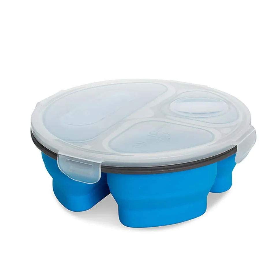 KSP Lunch Pop! Bento 'Round' Silicone Food Container (Asstd.)