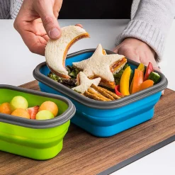 KSP Lunch Pop! 'Rectangle' Silicone Food Container (Asstd.)