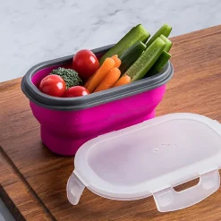KSP Lunch Pop! 'Rectangle' Silicone Food Container (Asstd.)