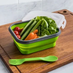 KSP Lunch Pop! 'Rectangle' Silicone Food Container (Asstd.)