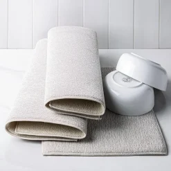 KSP Luxedry'Heathered Microfiber Dish Drying Mat - Set/3 (Beige)
