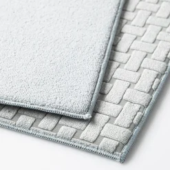 KSP Luxedry 'Interlock' Microfiber Dish Drying Mat - Set/2 (Grey)