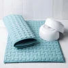 KSP Luxedry 'Interlock' Microfiber Dish Drying Mat - Set/2 (Blue)