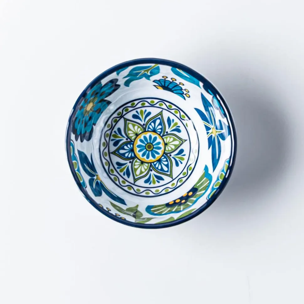 KSP Madrid Melamine Pinch Bowl (Blue/Green)