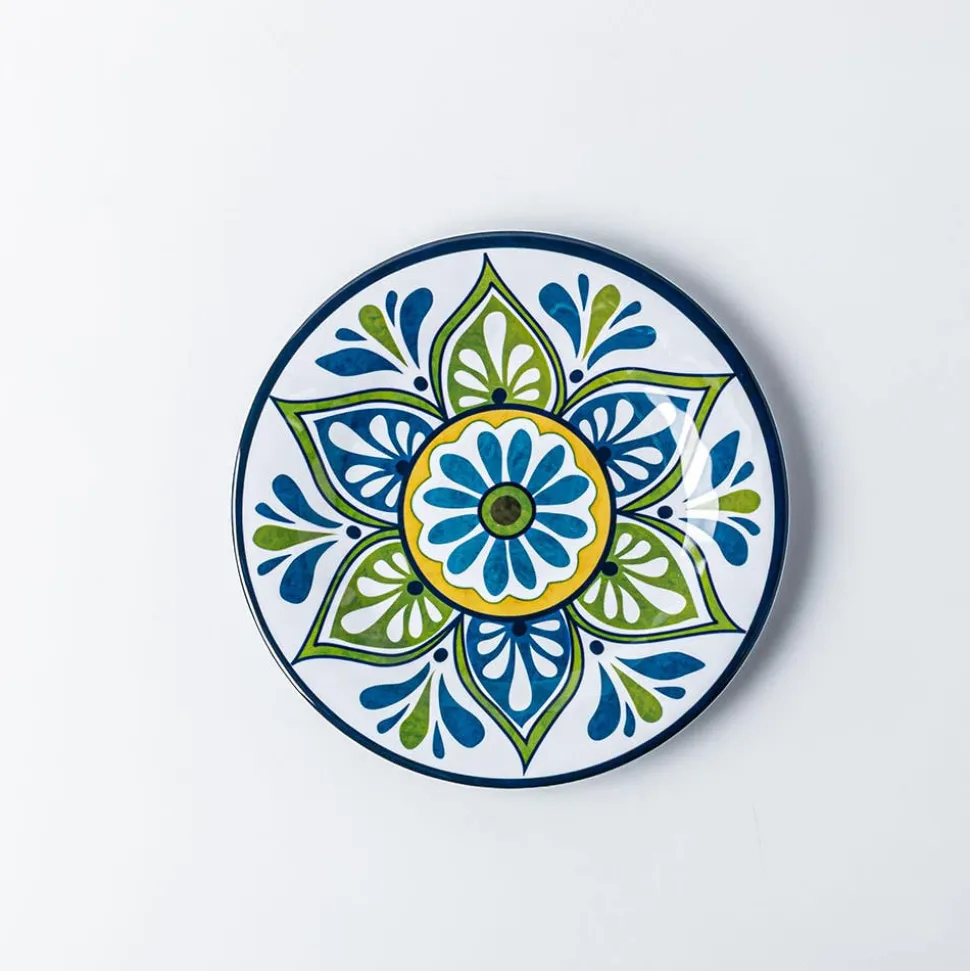 KSP Madrid Patioware Side Plate (Blue/Green)