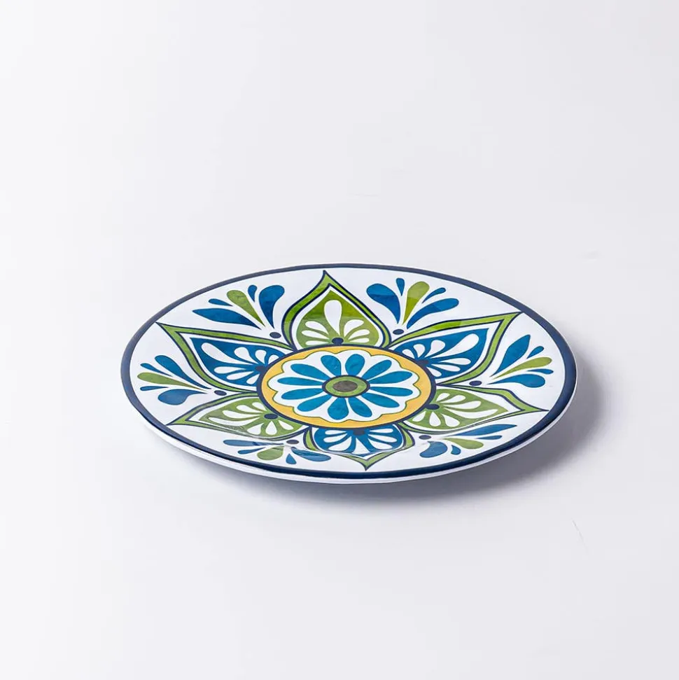 KSP Madrid Patioware Side Plate (Blue/Green)