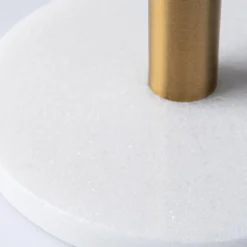 KSP Marbelle Upright Paper Towel Holder (Marble/Gold)