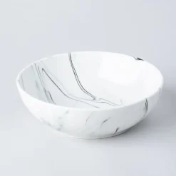 KSP Marble Porcelain Bowl (White/Grey)