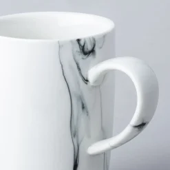 KSP Marble Porcelain Mug (White/Grey)
