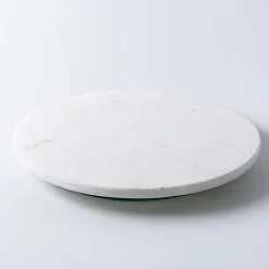 KSP Marble Turntable 30cm Dia. x 2.5cm (White/Grey)