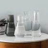 KSP Maya Bedside Water Carafe with Glass (Clear)