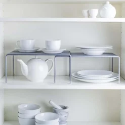 KSP Mesh Expandable Kitchen Shelf (Silver) 34 x 15 x 23 cm