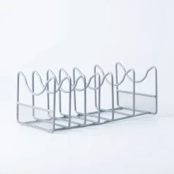 KSP Mesh Pan-Lid Organizer (Silver) 34 x 16.5 x 13 cm