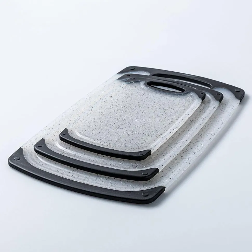 KSP Metro Anti-Skid Granite Poly Cutting Board - Set of 3