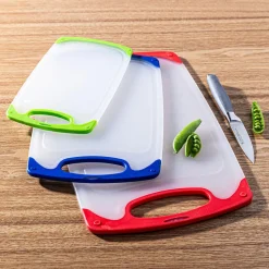 KSP Metro Anti-Skid Poly Cutting Board - Set of 3