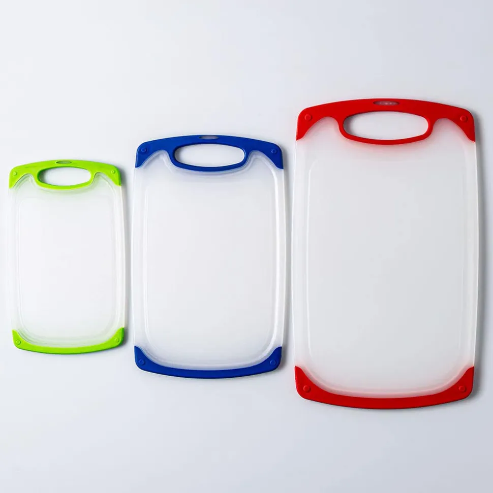 KSP Metro Anti-Skid Poly Cutting Board - Set of 3