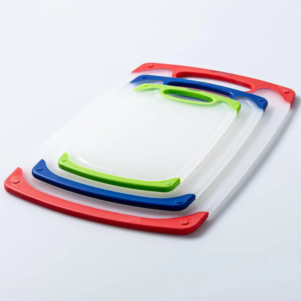 KSP Metro Anti-Skid Poly Cutting Board - Set of 3