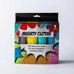 KSP Mighty Microfiber Cleaning Cloth - Set of 4