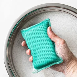 KSP Mighty Sponge Non-Scratch Cleaning Scrubby (Turquoise)
