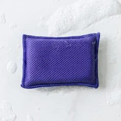 KSP Mighty Sponge Non-Scratch Cleaning Scrubby (Purple)