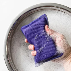KSP Mighty Sponge Non-Scratch Cleaning Scrubby (Purple)