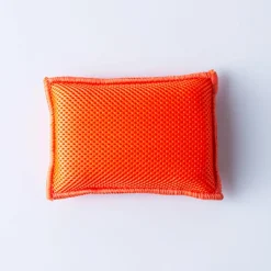 KSP Mighty Sponge Non-Scratch Cleaning Scrubby (Coral)