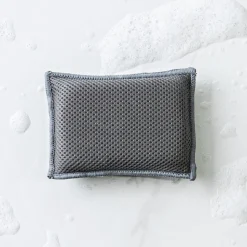 KSP Mighty Sponge Non-Scratch Cleaning Scrubby (Grey)