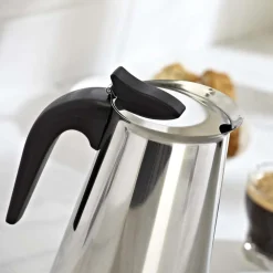 KSP Milan Stovetop Espresso Maker (Stainless Steel)