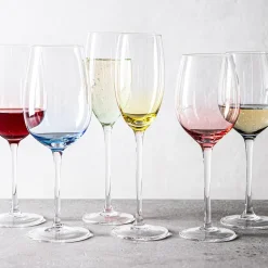 KSP Mingle Rainbow Champagne Glass - Set of 4 (7.2oz.)