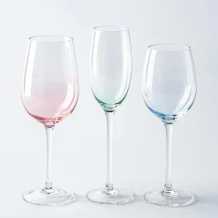 KSP Mingle Rainbow White Wine Glass - Set of 4 (10.6oz.)