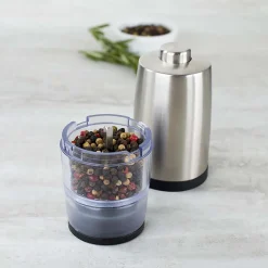 KSP Mini Battery Pepper Mill (Stainless Steel)