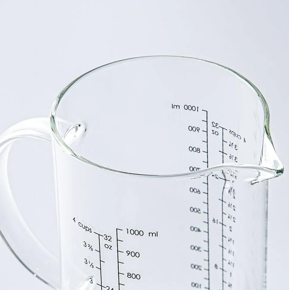 KSP Modrn Glass Measuring Jug 1L