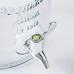 KSP Nantucket Glass Beverage Dispenser