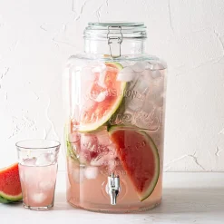 KSP Nantucket Glass Beverage Dispenser