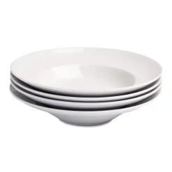 KSP Napoli Porcelain Pasta Bowl - Set of 4 (White)