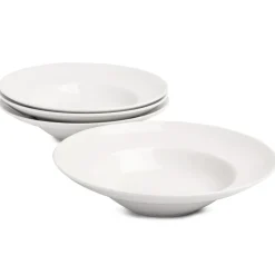 KSP Napoli Porcelain Pasta Bowl - Set of 4 (White)