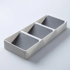 KSP Neat + Tidy Drawer Spice Bottle Organizer (15.3x5.9x1.9")