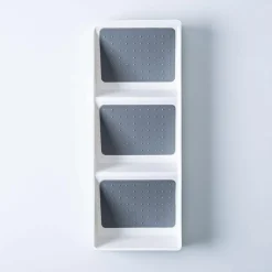 KSP Neat + Tidy Drawer Spice Bottle Organizer (15.3x5.9x1.9