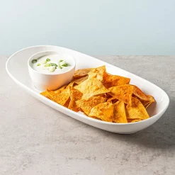 KSP Nuevo Porcelain Oval Chip and Dip - Set of 2