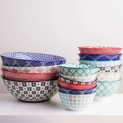 KSP Oishi 'Diamond' Stoneware Bowl - Large (Grey)