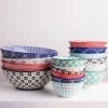KSP Oishi 'Flower Burst' Stoneware Bowl - Medium (Black)